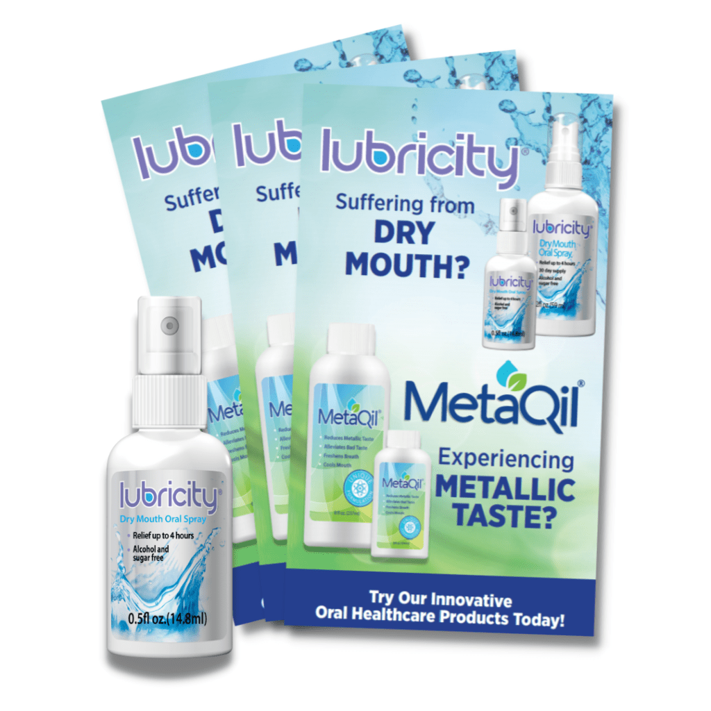 Referral Program Lubricity Dry Mouth Oral Spray Instant Dry Mouth