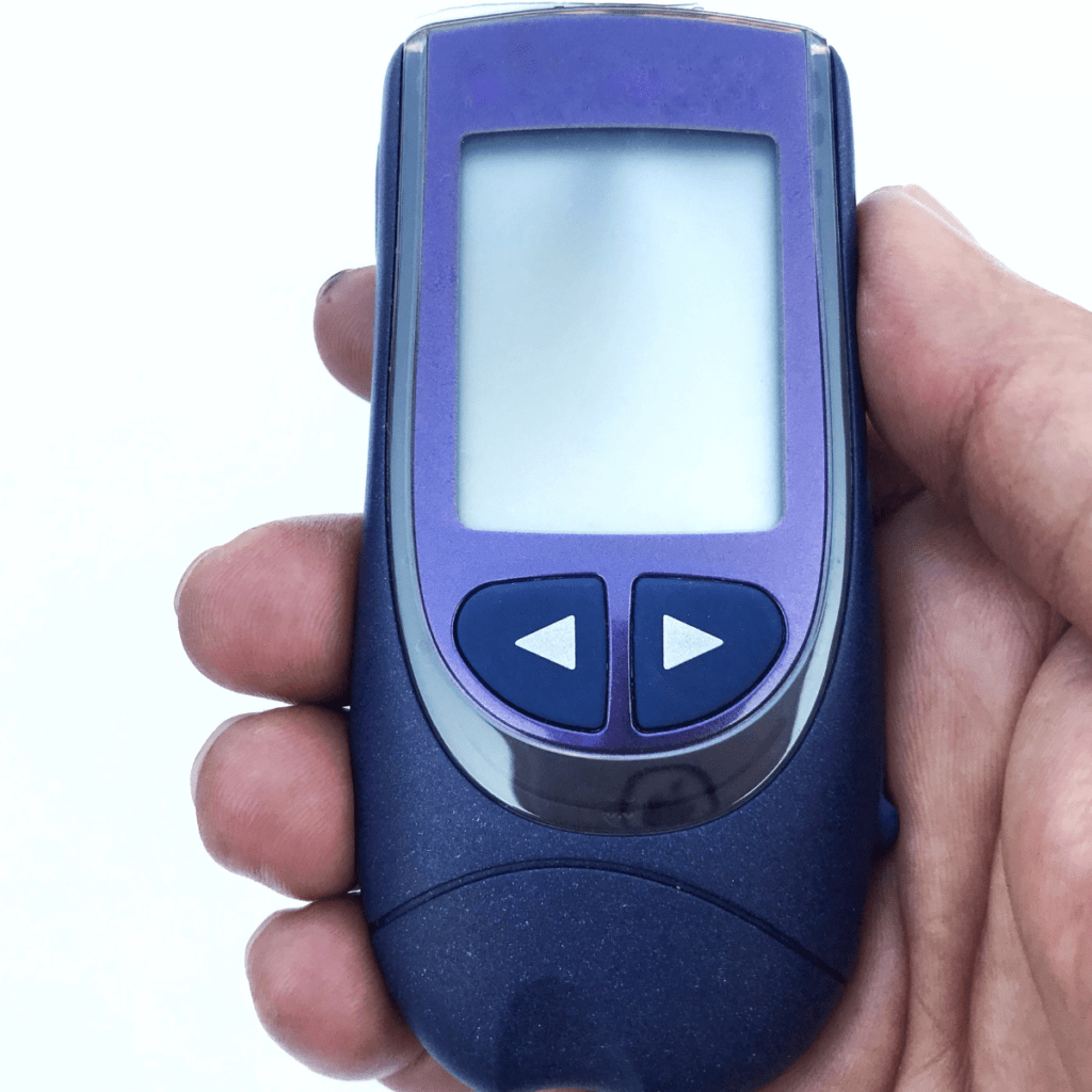 Glucose Meter to test blood sugar levels
