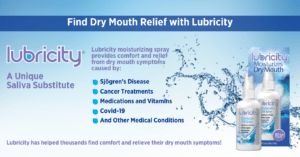 Lubricity: A Saliva Substitute