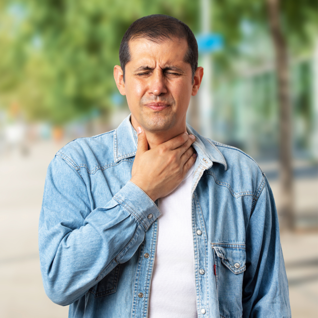 dry mouth and throat symptoms