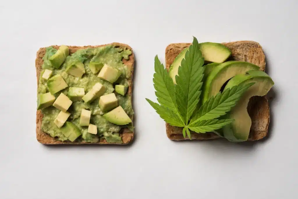 Cannabis and Food Pairing Avocados