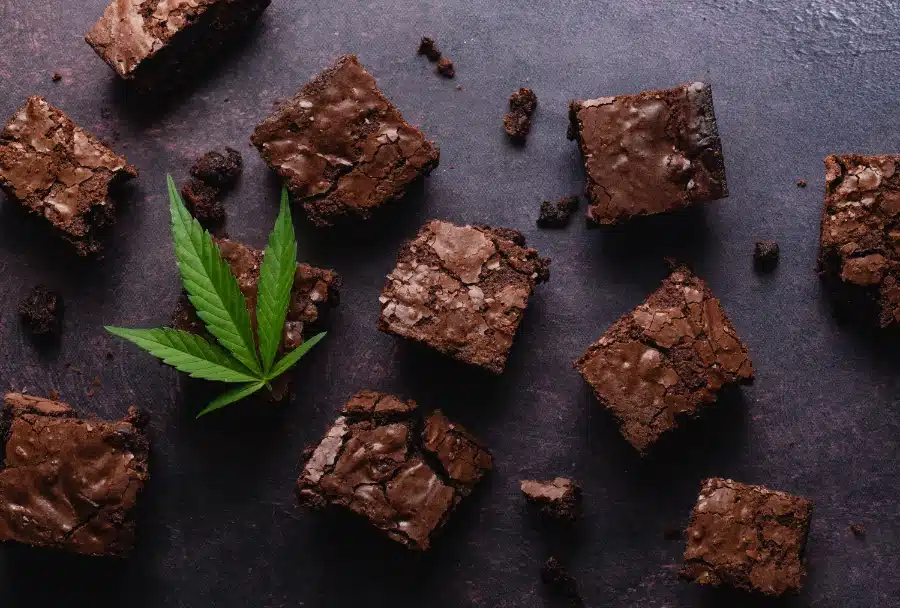 Brownies that cause cotton mouth from edibles