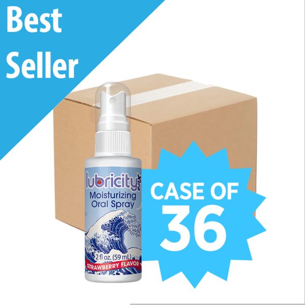 Lubricity Xtra Strawberry 2oz case of 12