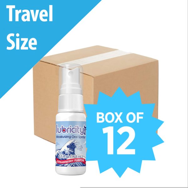 Lubricity Xtra Strawberry 0.5oz box of 12